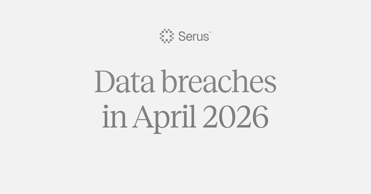 Data breaches in April 2026