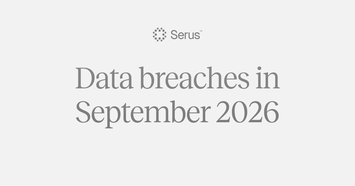 Data breaches in September 2026